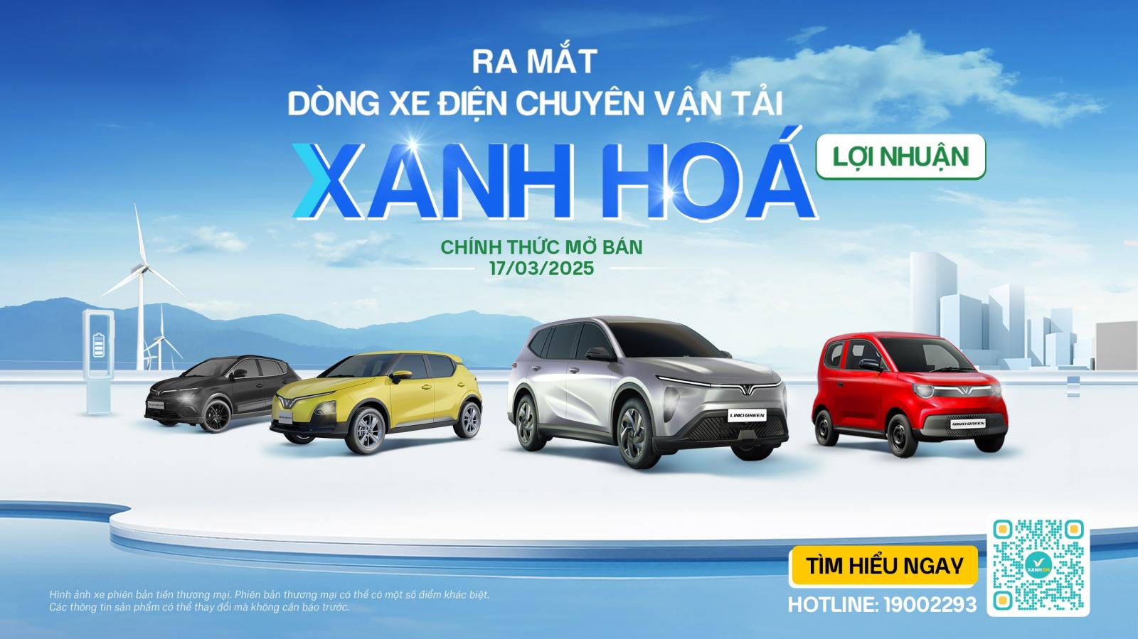 Ra mắt dòng xe điện chuyên vận tải