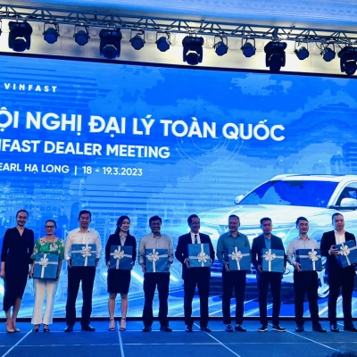 VinFast Thăng Long là top 5 đại lý có kết quả tốt nhất năm 2022