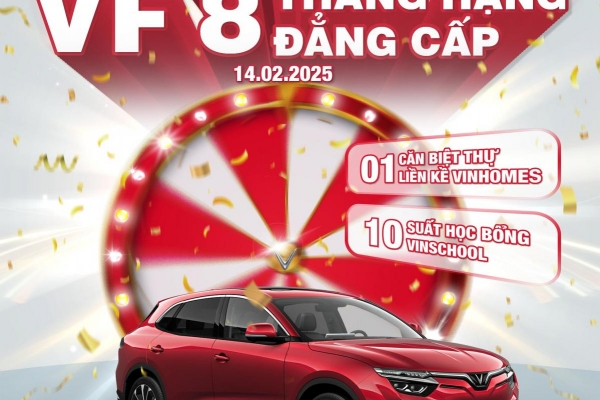 VINFAST CÔNG BỐ DANH SÁCH KHÁCH HÀNG TRÚNG THƯỞNG CHƯƠNG TRÌNH